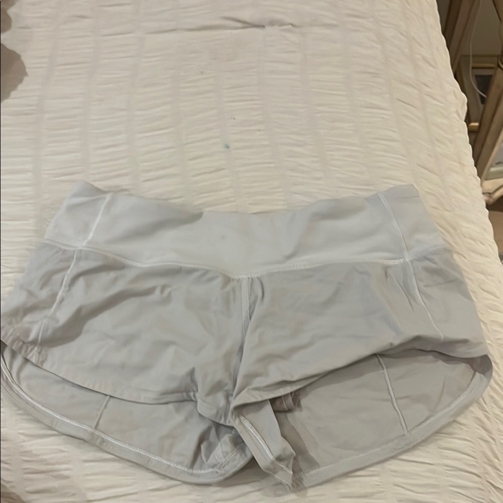Lululemon White Shorts
